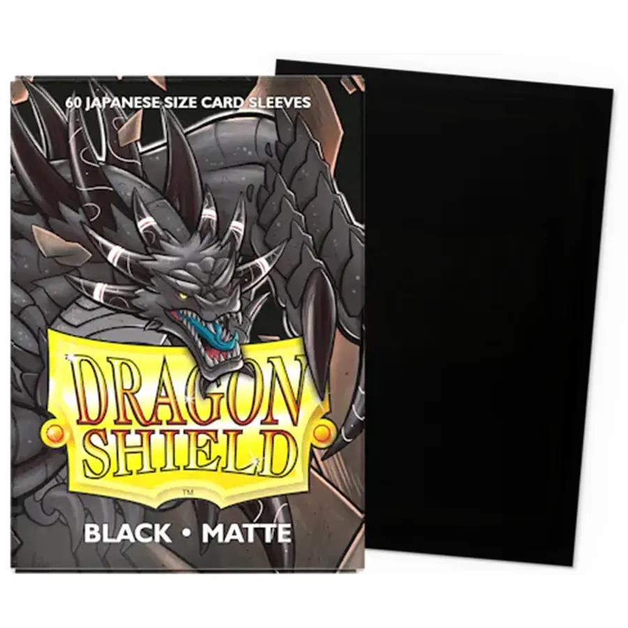 Dragon Shield Japanese Matte - Black (60)