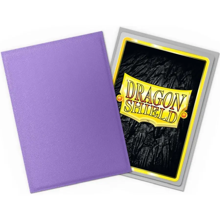 Dragon Shield Matte Dual - Nebula & Silver (100): andere Sammelkartenspiele Card Sleeves / Schutzhüllen