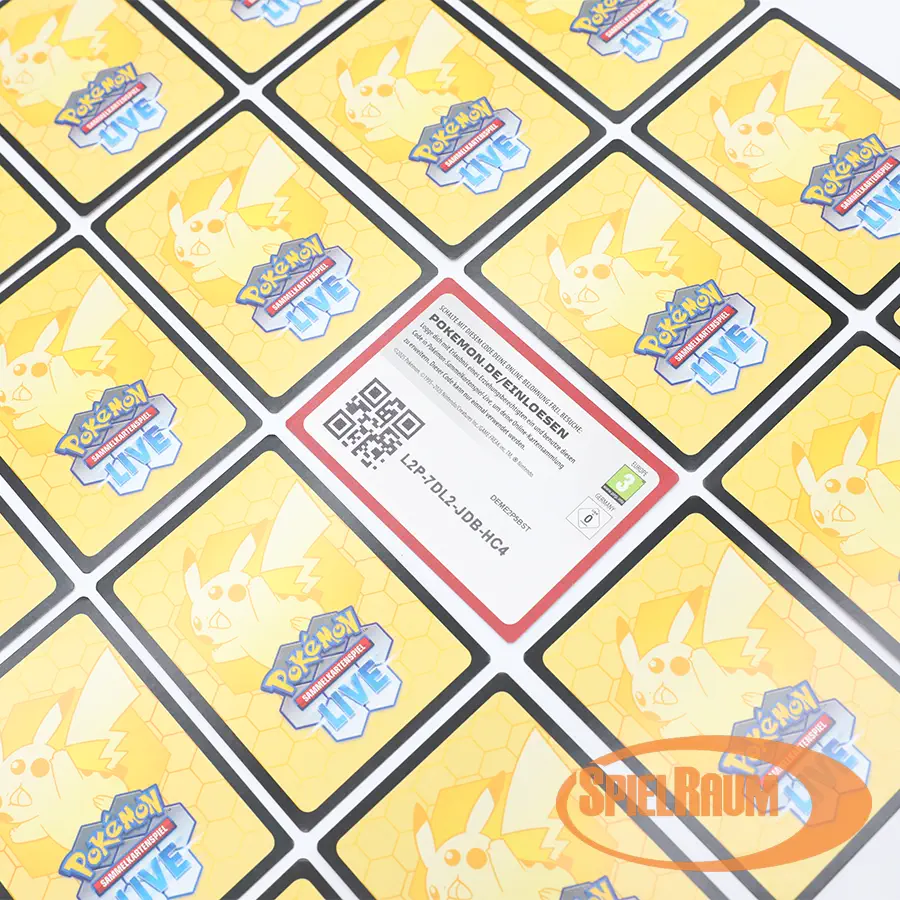 1000 zufällige Pokemon Online-Code Karten