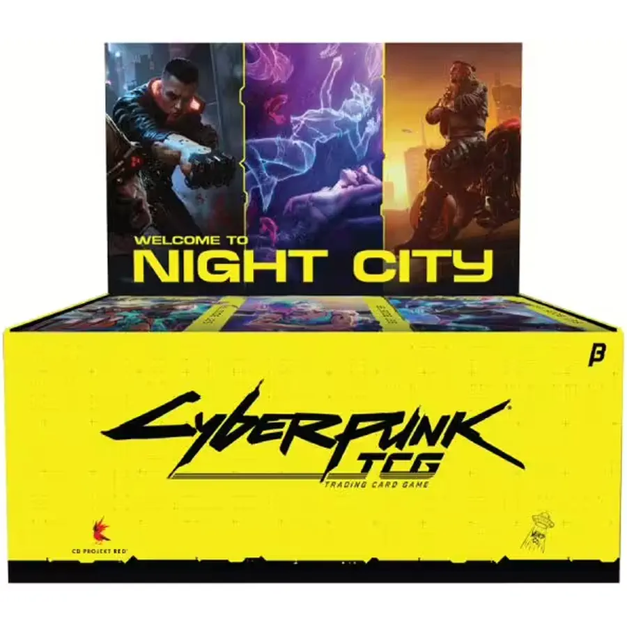 Welcome to Night City Beta Boosterdisplay (ENG)