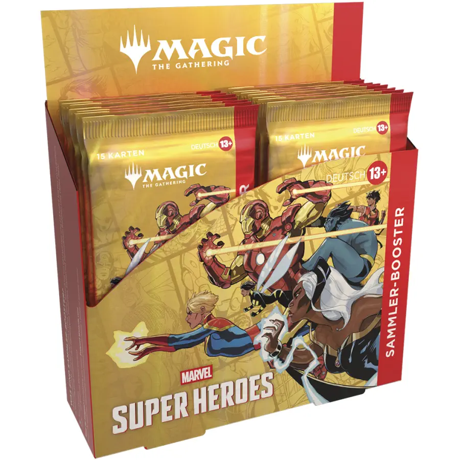 Marvel: Super Heroes Sammler Boosterdisplay (DE)