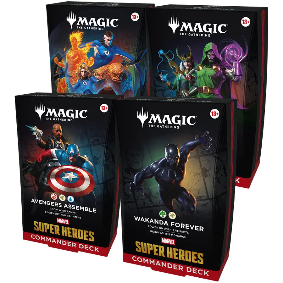 Marvel: Super Heroes Commander Deck Set (ENG)