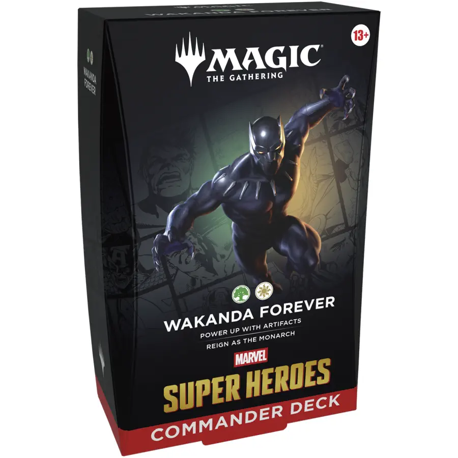 Marvel: Super Heroes Commander Deck - Wakanda Forever (ENG)