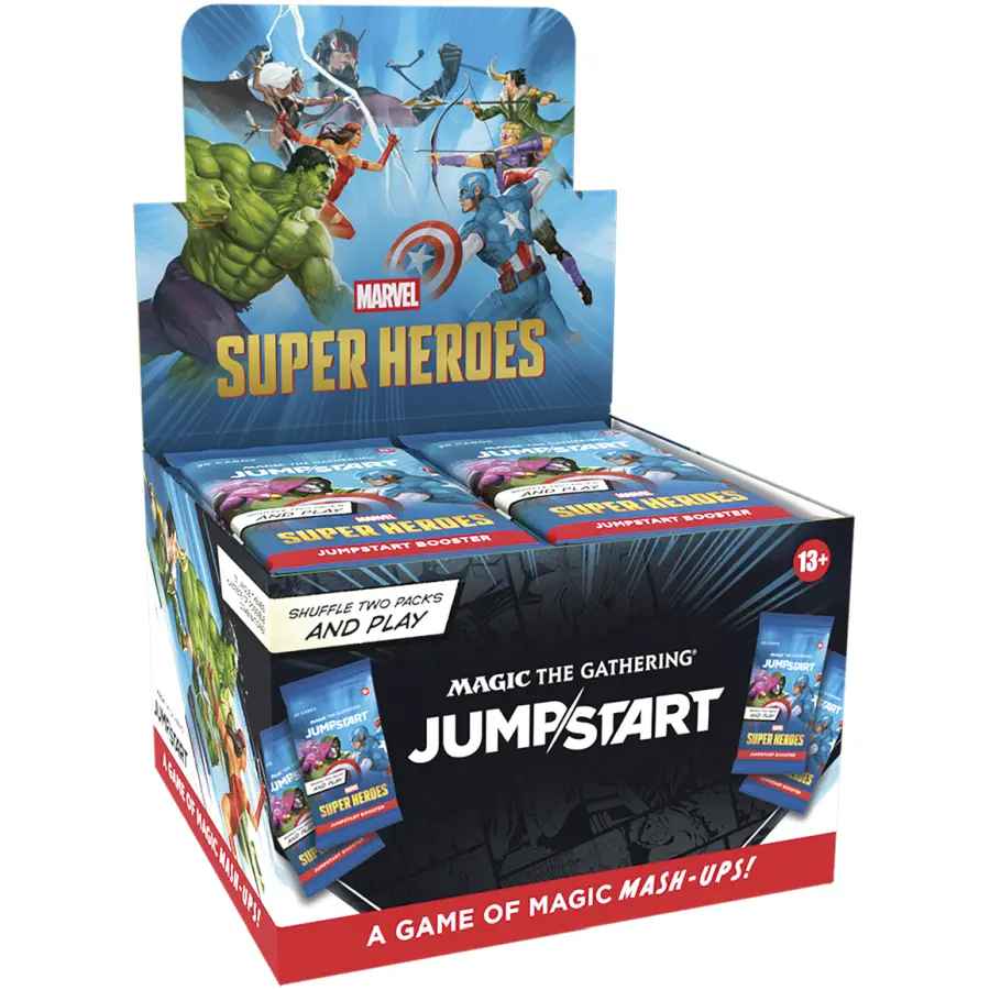 Marvel: Super Heroes Jumpstart Boosterdisplay (ENG)