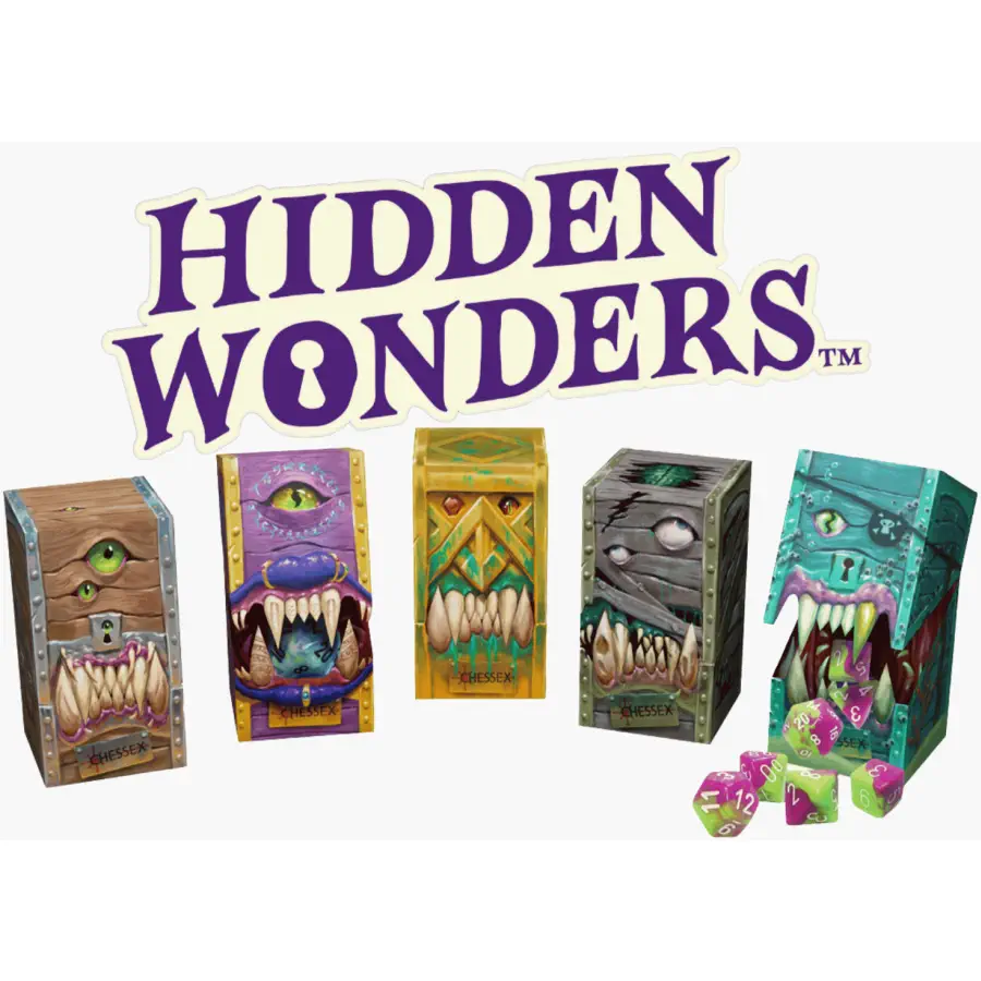 Chessex Hidden Wonders 7 RPG Würfelset