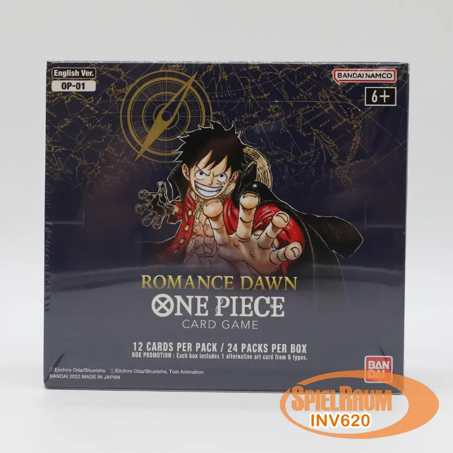 Romance Dawn OP01 Boosterdisplay PRE ERRATA (ENG)