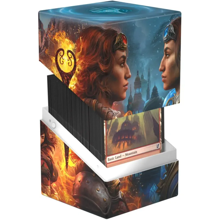 Ultimate Guard Boulder Reality Fracture - Way of the Pyromancer / Way of the Cryomancer (100): Magic: The Gathering Magic Deck Boxen