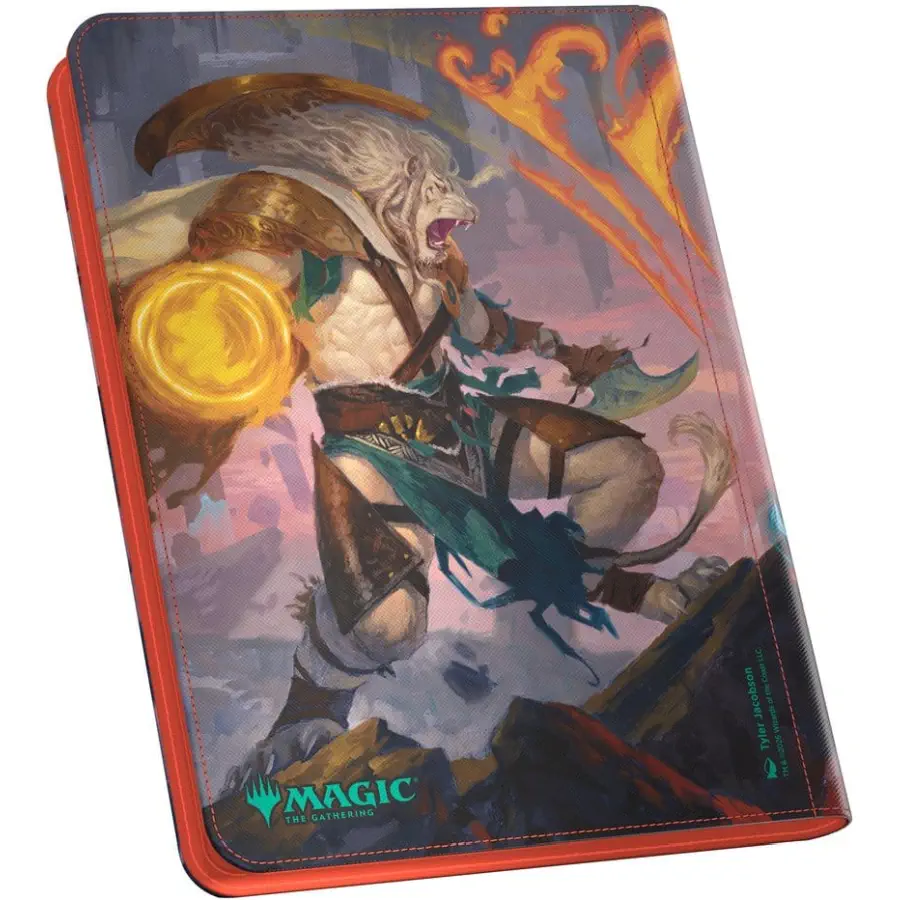 Ultimate Guard Zip Folio Reality Fracture - Ajani Resolute / Ajani Unrelenting (360): Magic: The Gathering Magic Kartenalben