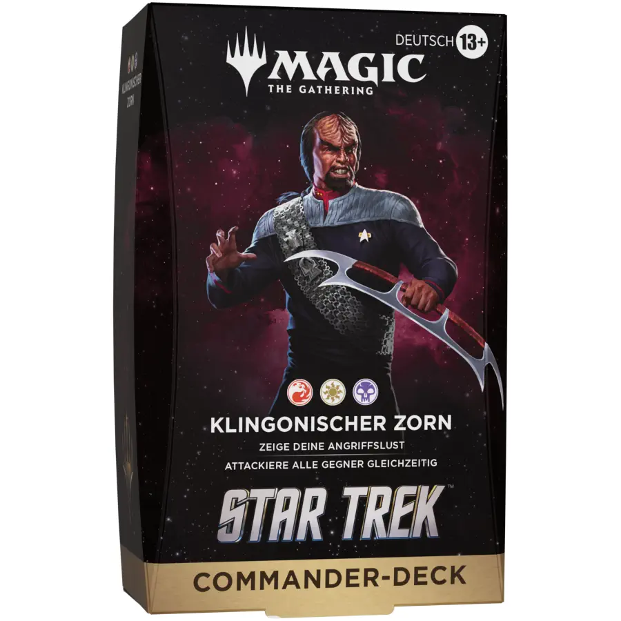 Star Trek Commander Deck - Klingonischer Zorn (DE)