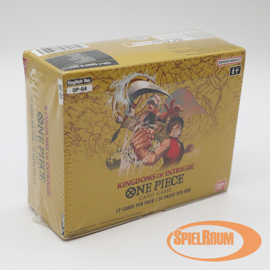 Kingdoms of Intrigue Boosterdisplay (ENG): One Piece One Piece Displays