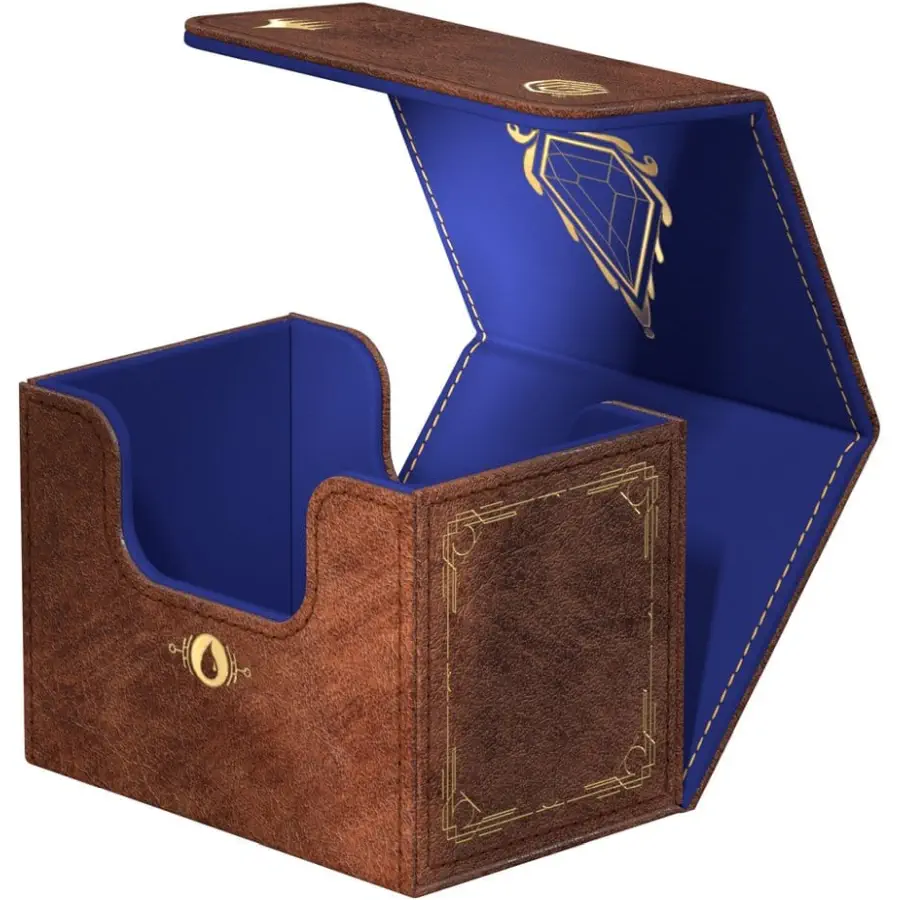 Ultimate Guard Sidewinder - Mox Sapphire (80): Magic: The Gathering Magic Deck Boxen