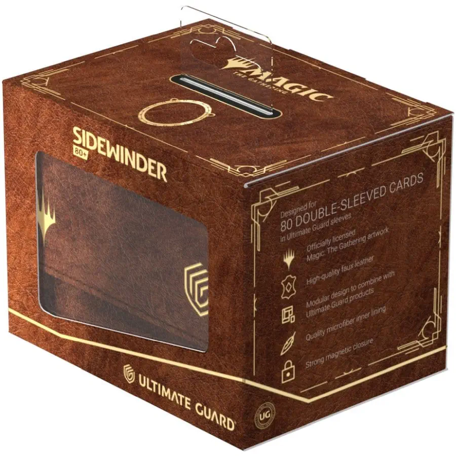 Ultimate Guard Sidewinder - Mox Jet (80): Magic: The Gathering Magic Deck Boxen