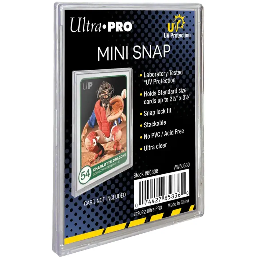 Ultra Pro UV Mini Snap Card Holder