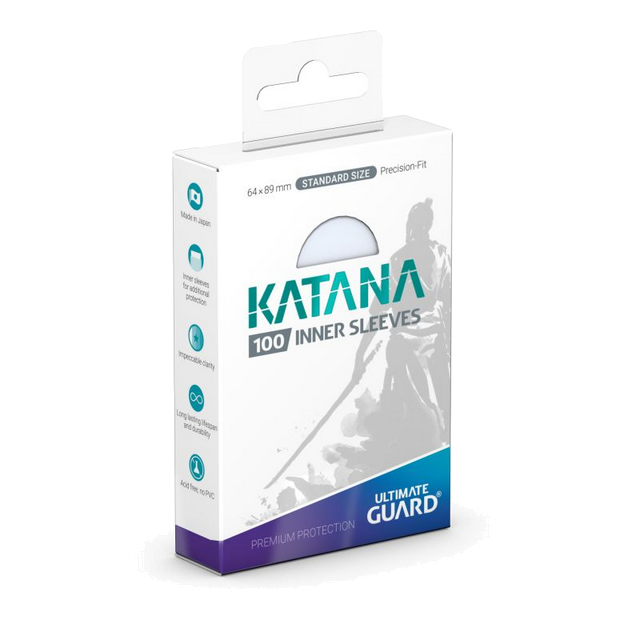 Ultimate Guard Katana Inner Sleeves Clear (100)