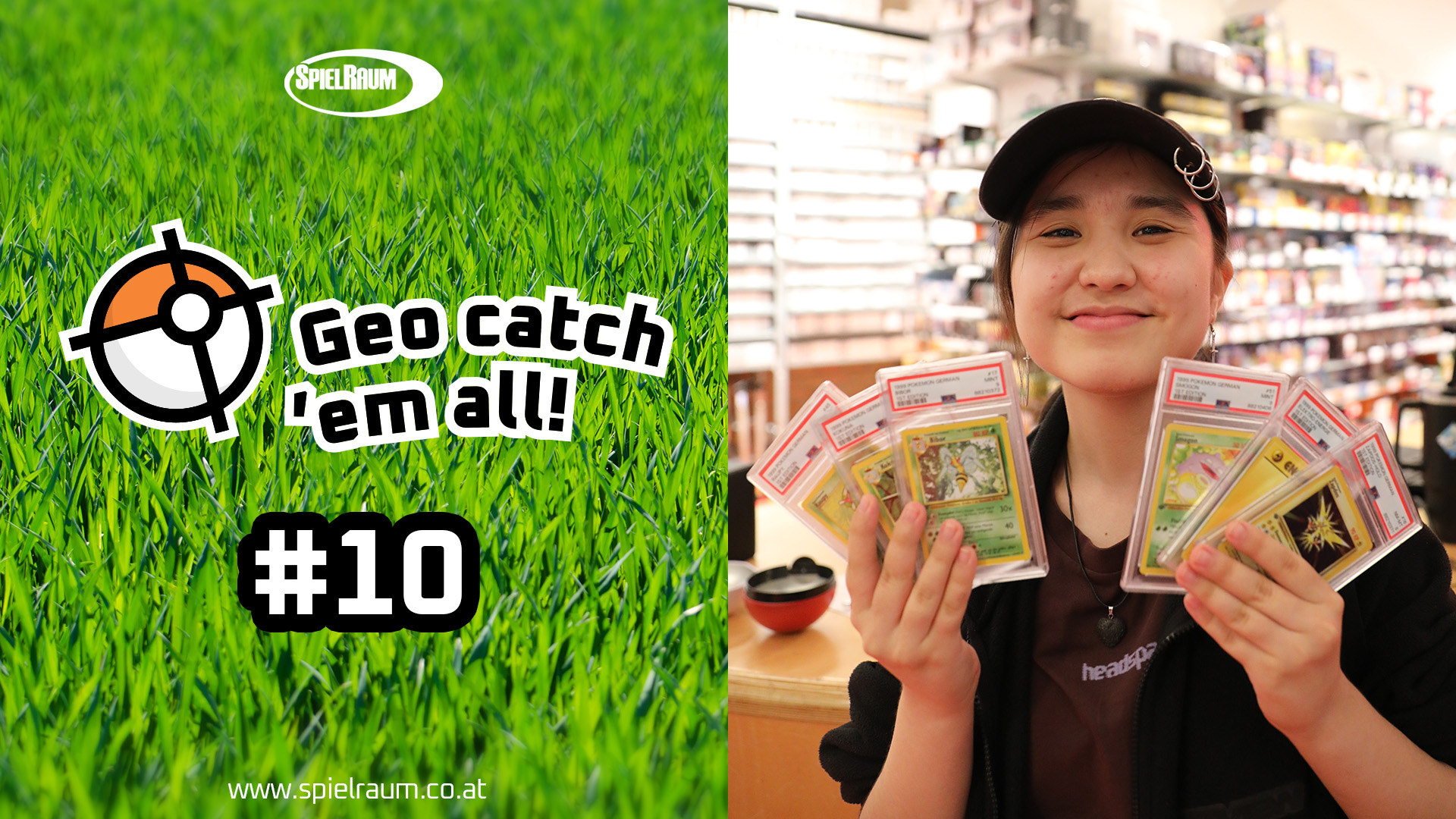 Geo catch #10: Lin findet den Ball im Kurpark Oberlaa