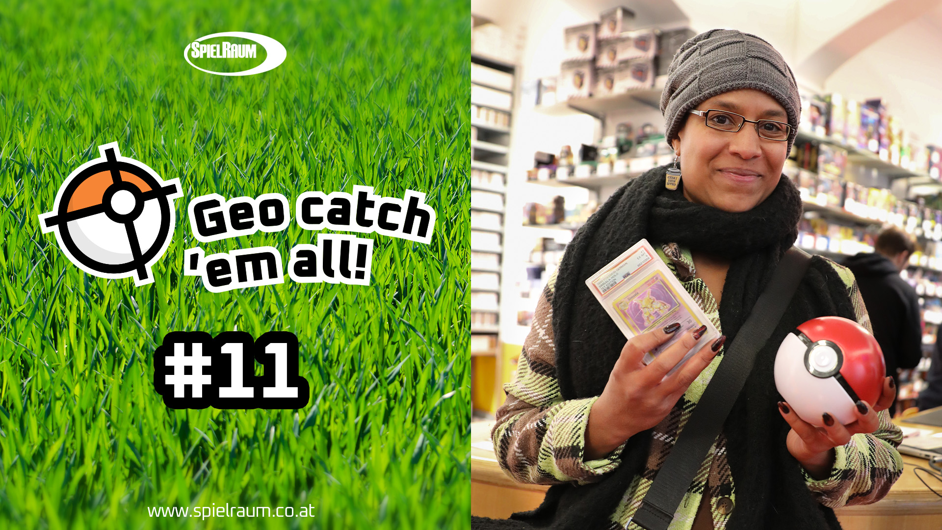 Geo catch #11: Sarah findet den Ball vor dem Breakfast Club in Wieden
