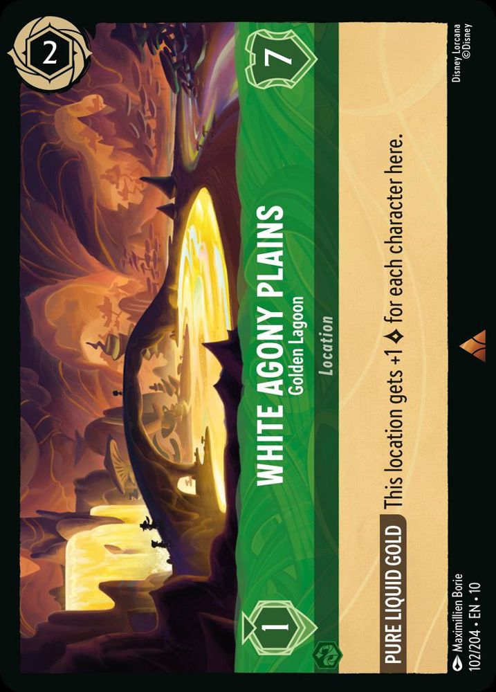 White Agony Plains - Golden Lagoon
