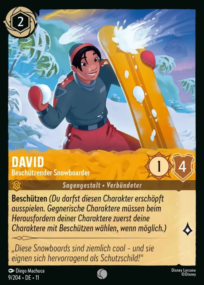 David - Protective Snowboarder