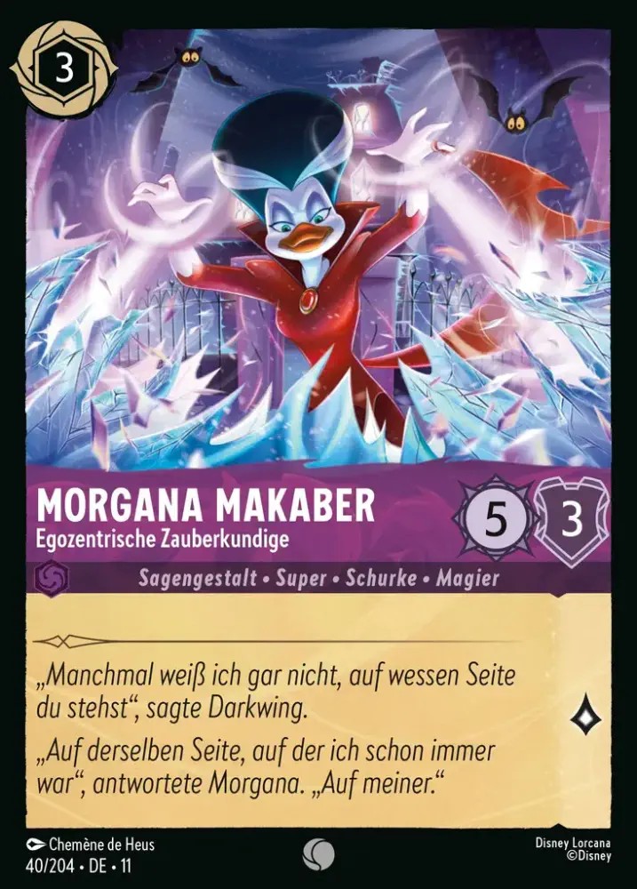 Morgana Macawber - Self-Centered Spellcaster
