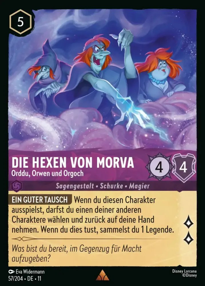 Witches of Morva - Orddu, Orwen, and Orgoch