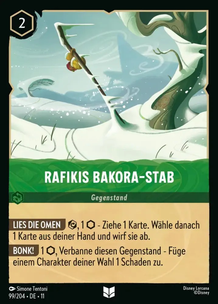 Rafiki's Bakora Staff