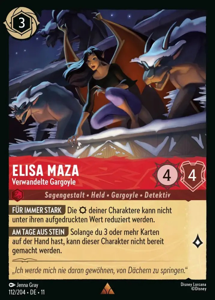 Elisa Maza - Transformed Gargoyle