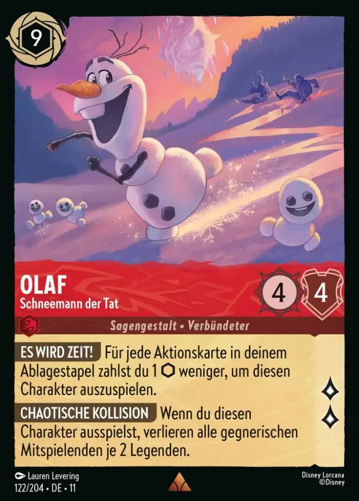Olaf - Snowman of Action