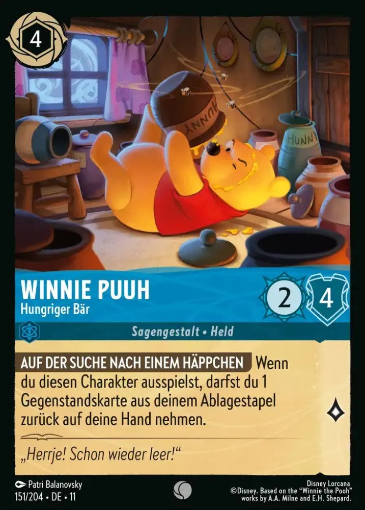 Winnie the Pooh - Hungry Bear (V.1)