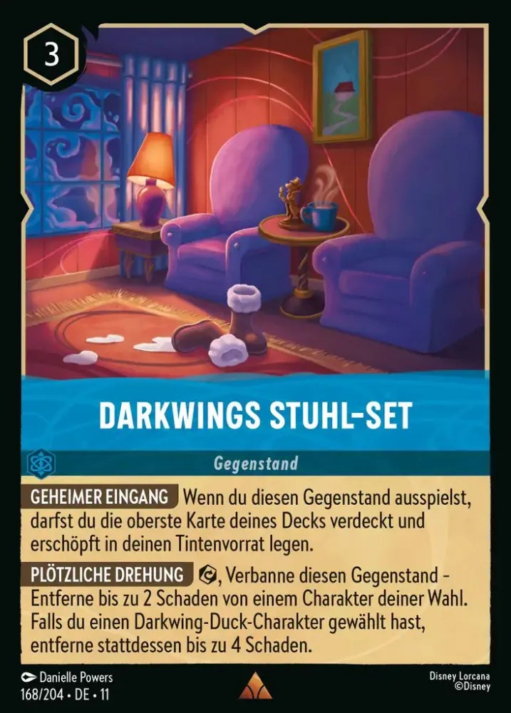 Darkwing's Chair Set