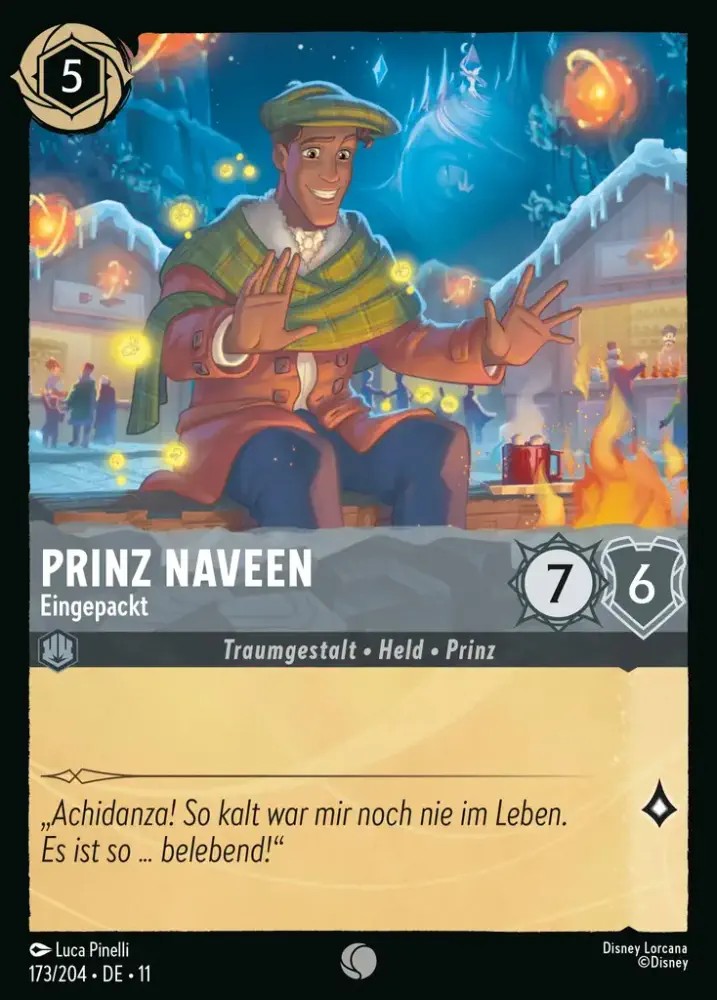 Prince Naveen - Bundled Up