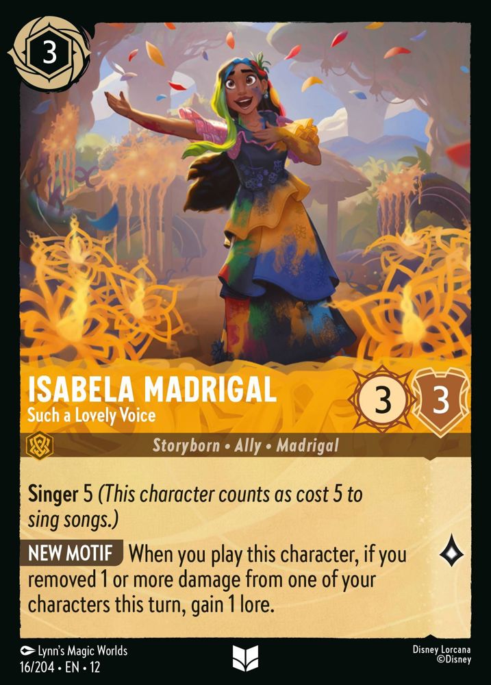 Isabela Madrigal - Such a Lovely Voice (V.1)