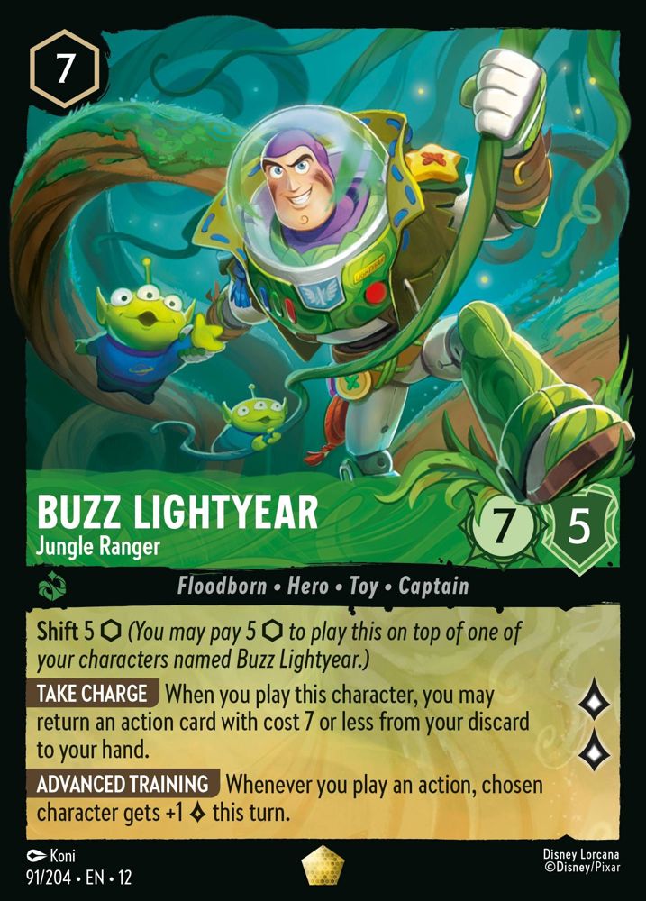 Buzz Lightyear - Jungle Ranger (V.1)