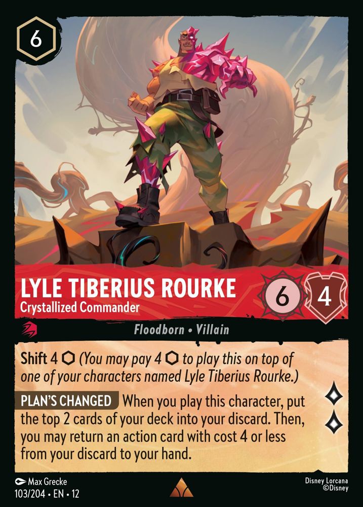 Lyle Tiberius Rourke - Crystallized Commander (V.1)