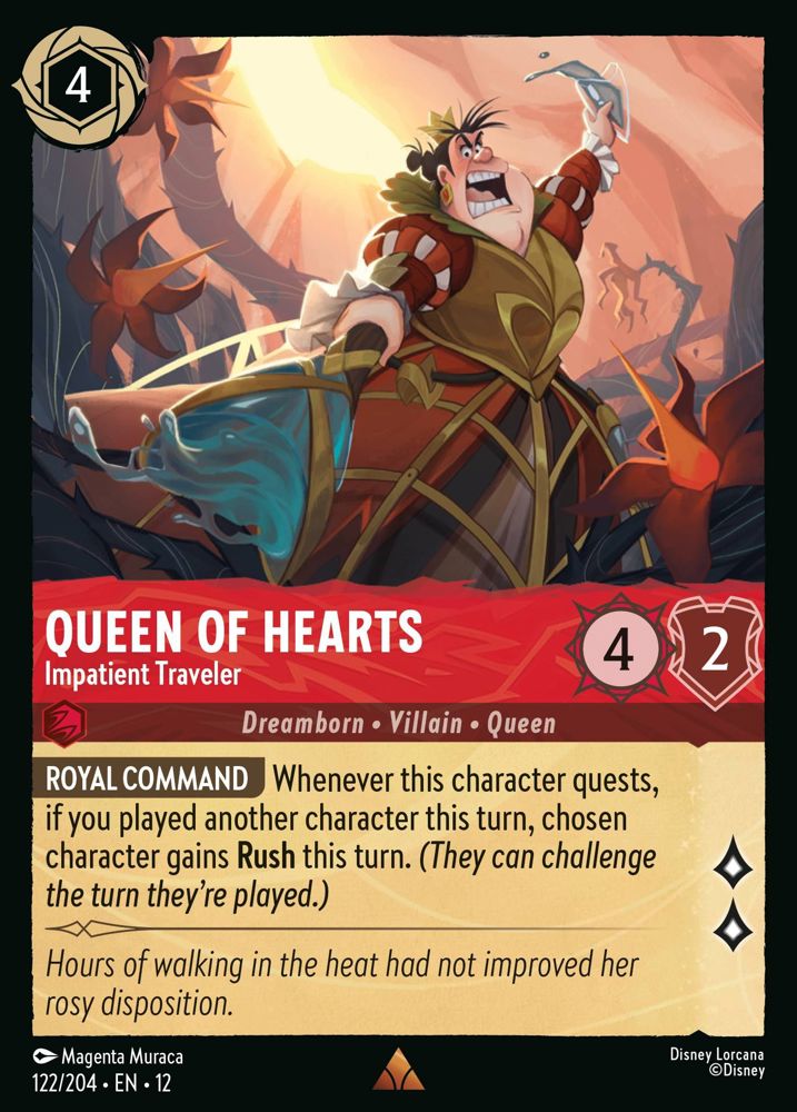 Queen of Hearts - Impatient Traveler
