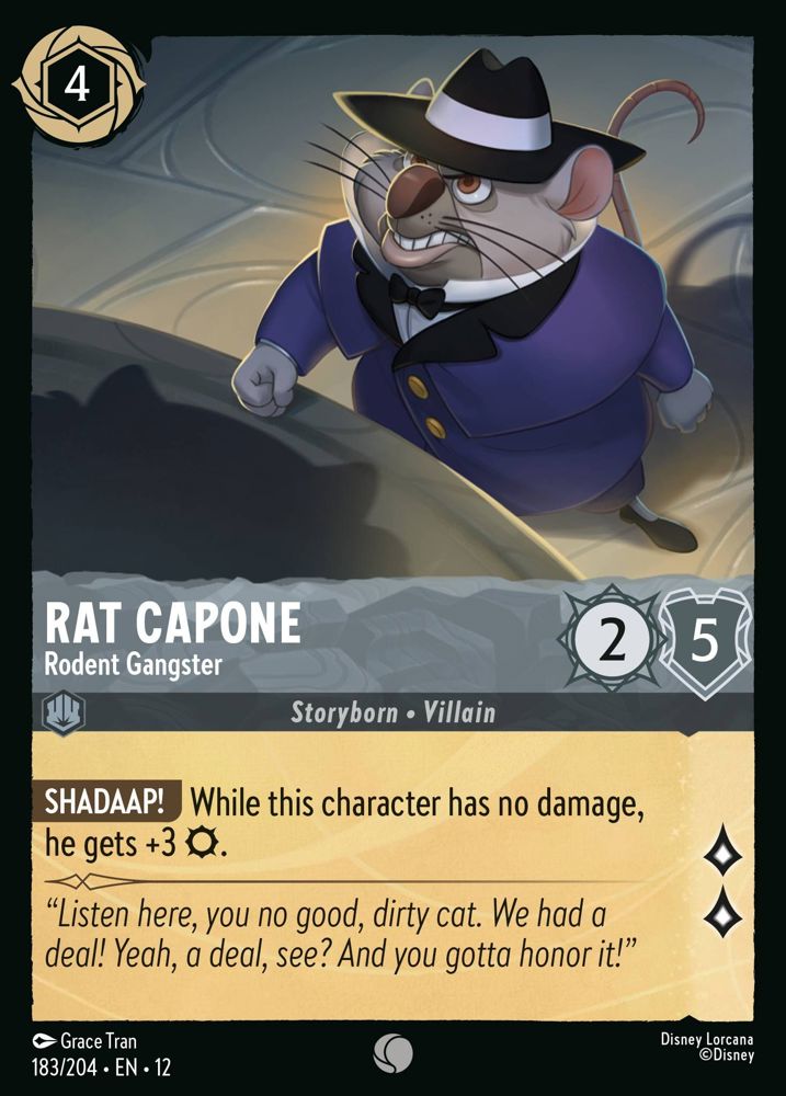 Rat Capone - Rodent Gangster