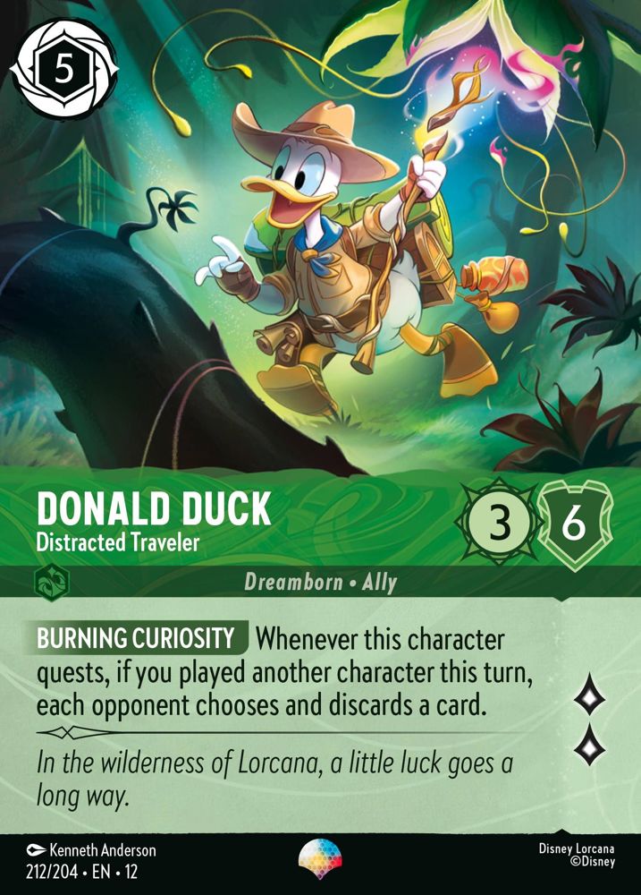 Donald Duck - Distracted Traveler (V.2)