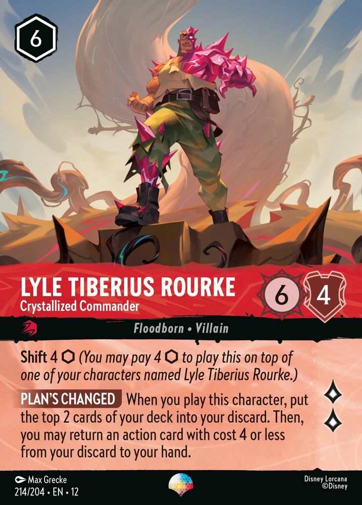Lyle Tiberius Rourke - Crystallized Commander (V.2)