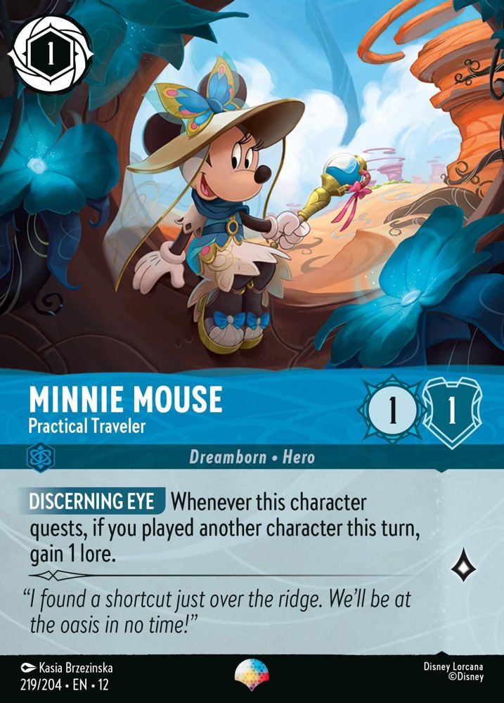 Minnie Mouse - Practical Traveler (V.2)