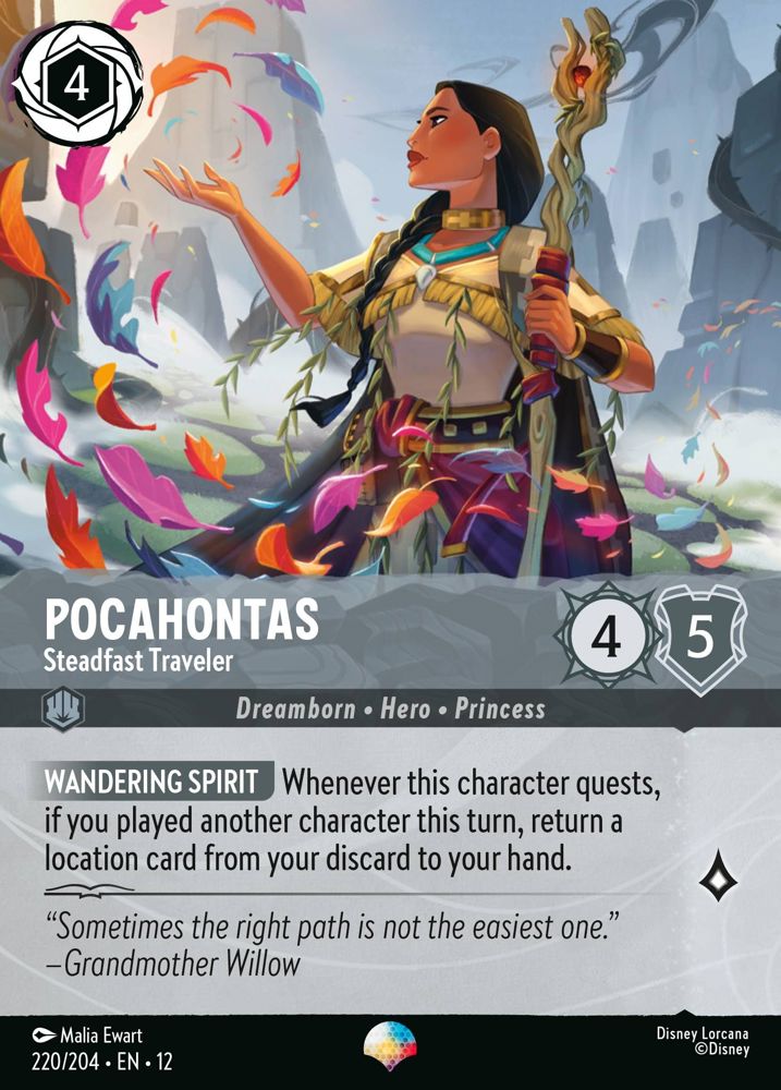 Pocahontas - Steadfast Traveler (V.2)