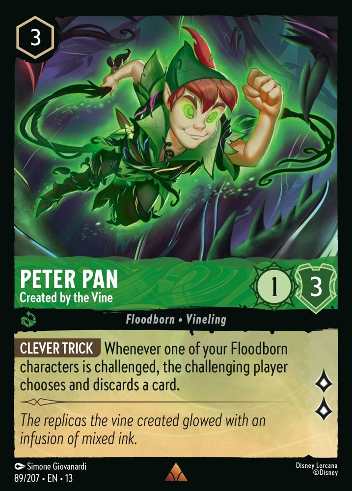 Peter Pan - Created by the Vine (V.1)