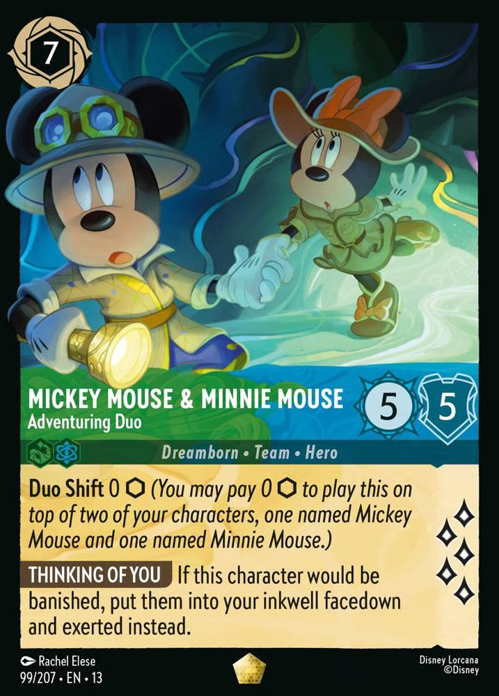 Mickey Mouse & Minnie Mouse - Adventuring Duo (V.1)