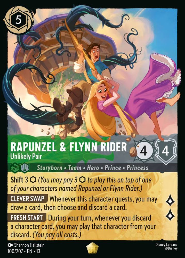 Rapunzel & Flynn Rider - Unlikely Pair (V.1)
