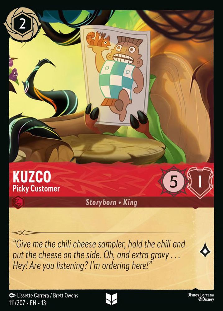 Kuzco - Picky Customer (V.1)