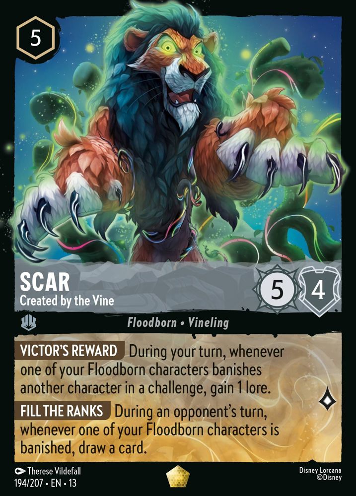 Scar - Created by the Vine (V.1)