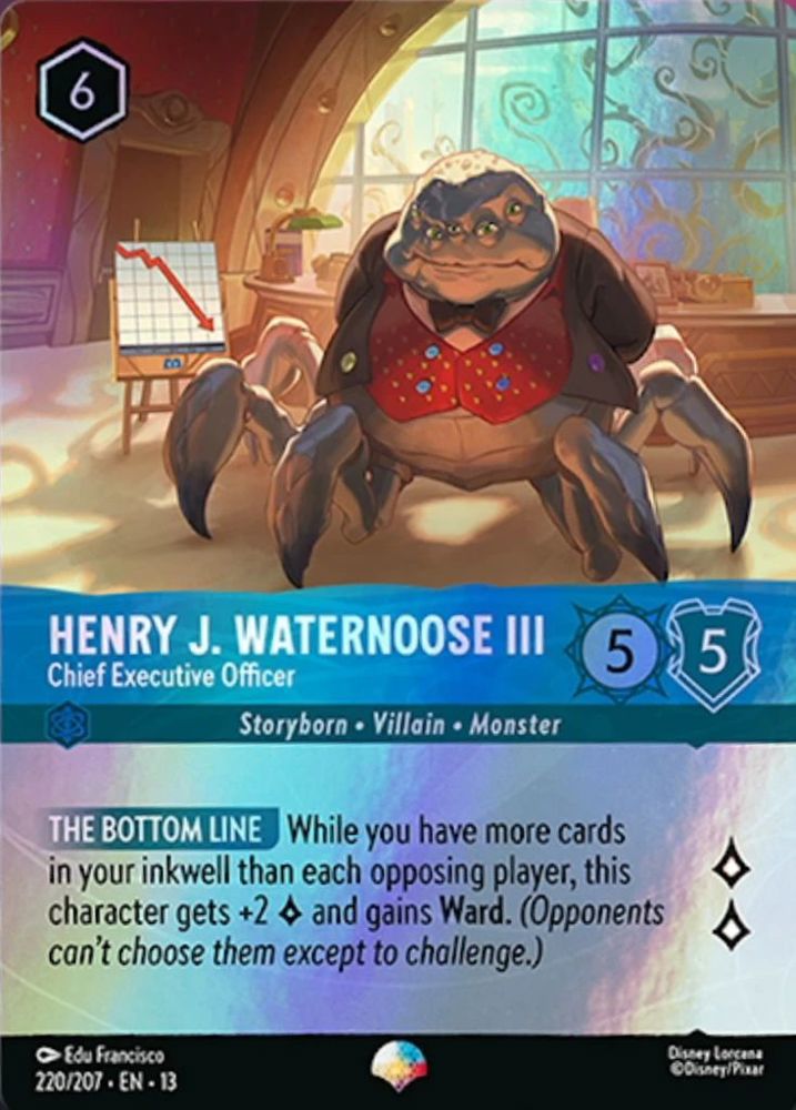 Henry J. Waternoose III - Chief Executive Officer (V.2)