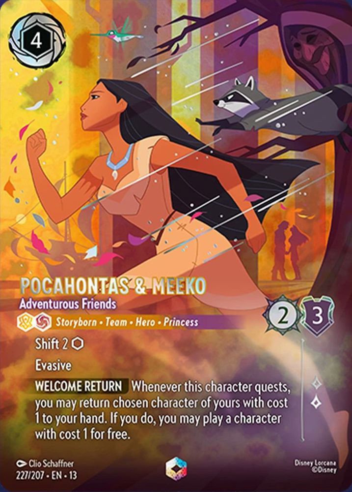 Pocahontas & Meeko - Adventurous Friends (V.2)