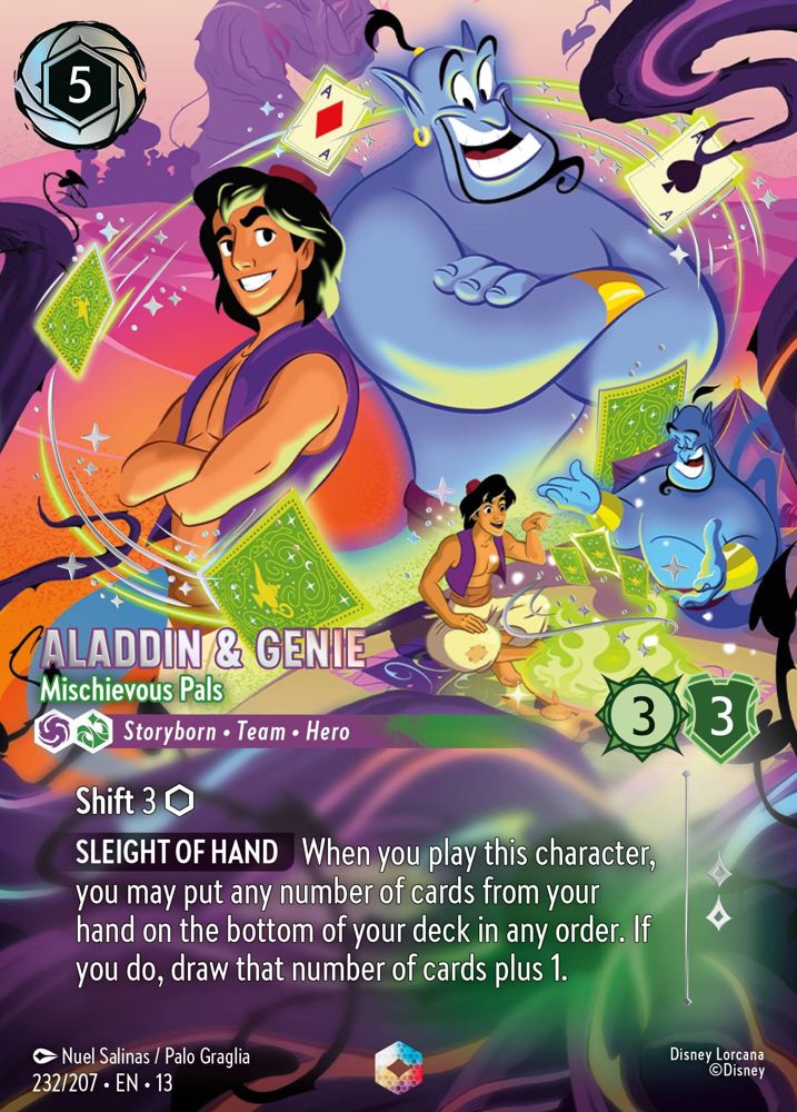 Aladdin & Genie - Mischievous Pals (V.2)