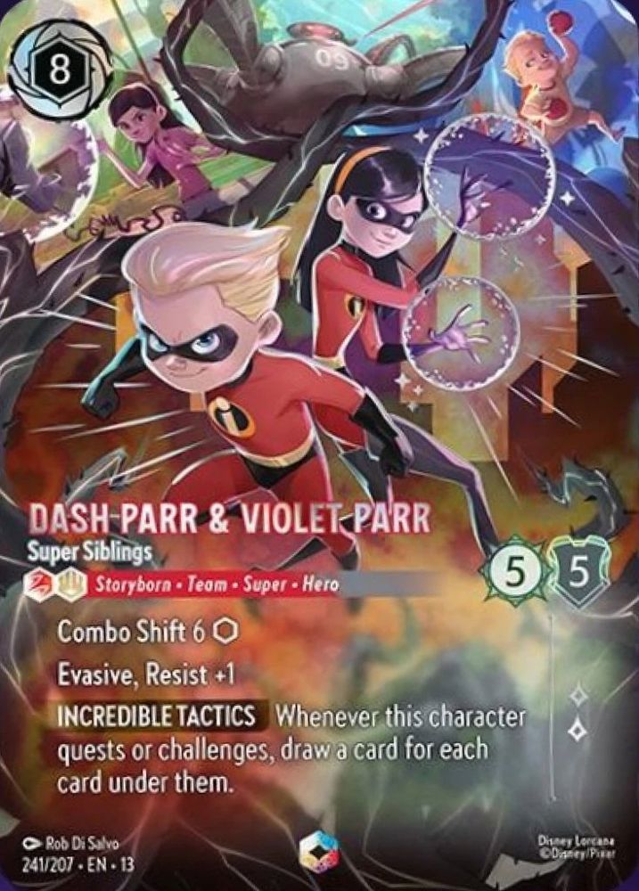Dash Parr & Violet Parr - Super Siblings (V.2)