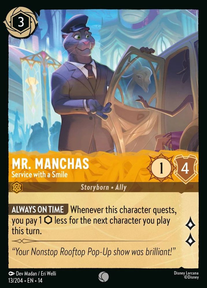 Mr. Manchas - Service with a Smile