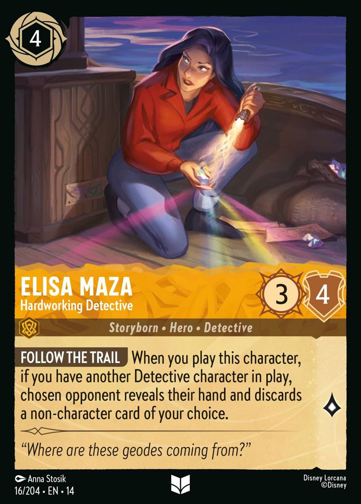 Elisa Maza - Hardworking Detective